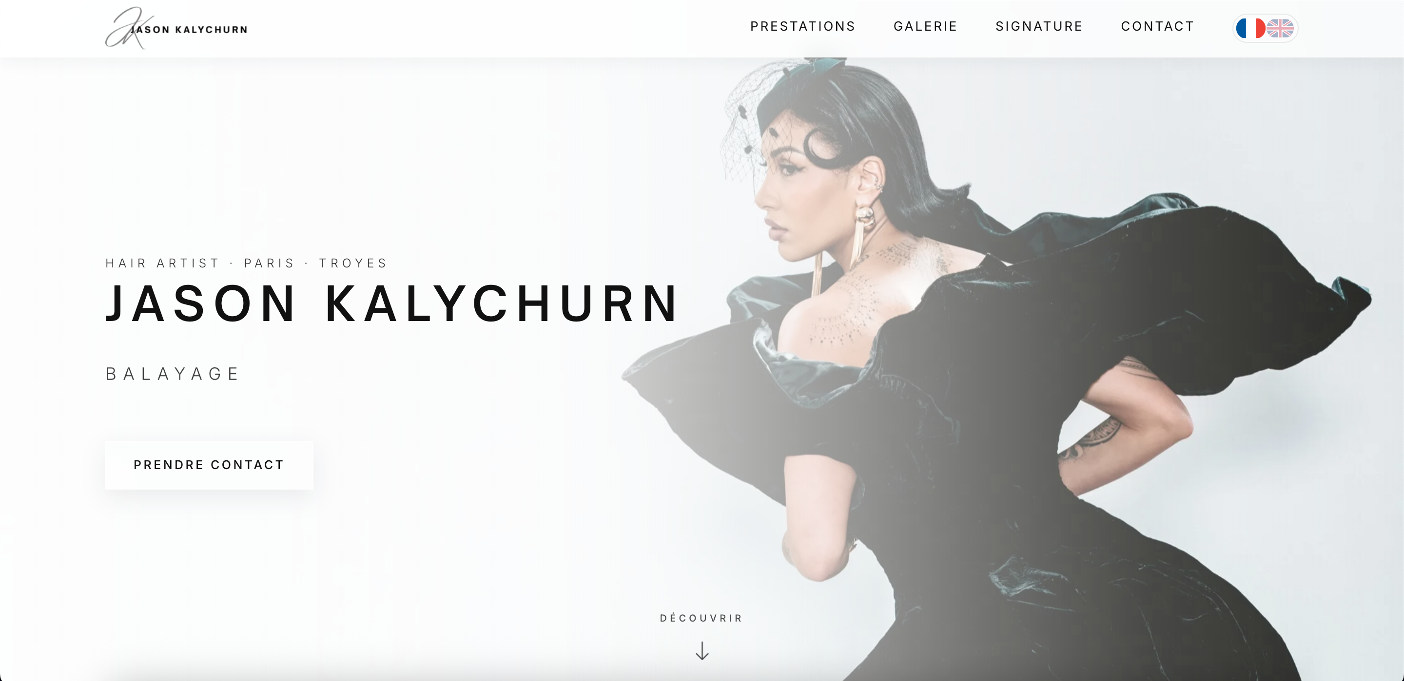 Jason Kalychurn — vue desktop